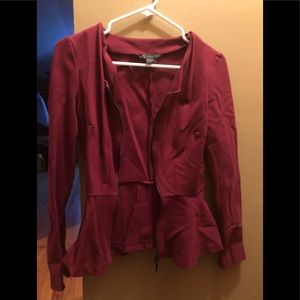 Armani exchange flared bottom jacket